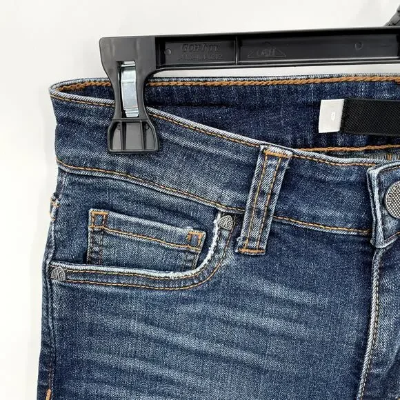 Kut from the Kloth NWT Mia Toothpick Skinny Dark Wash Denim Jean // 0 - Picture 3 of 6